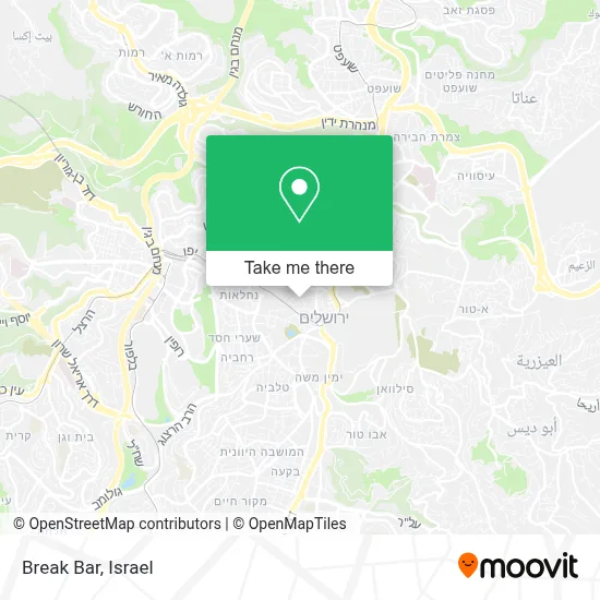 Break Bar map