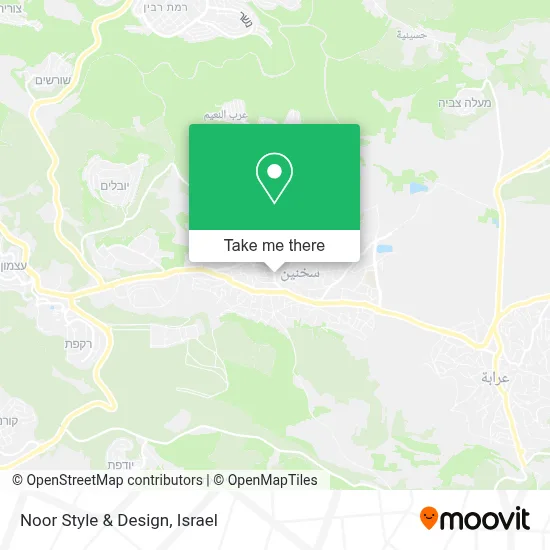 Noor Style & Design map