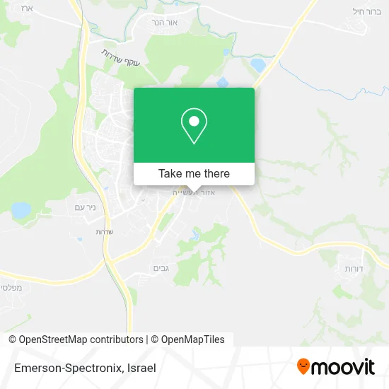 Emerson-Spectronix map