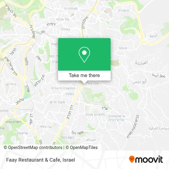 Faay Restaurant & Cafe map