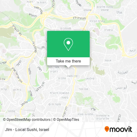 Jlm - Local Sushi map