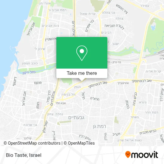 Bio Taste map