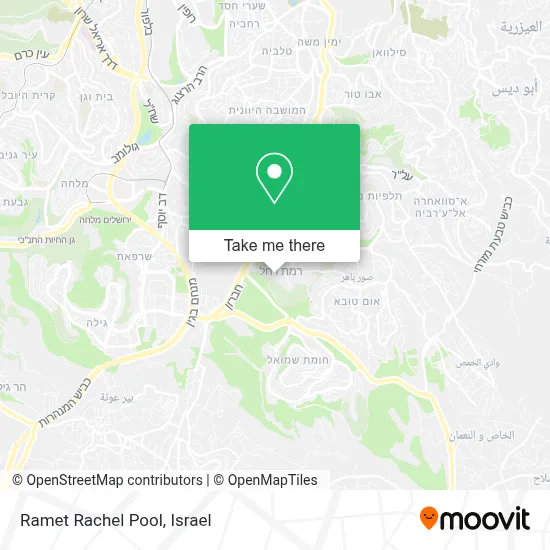 Ramet Rachel Pool map