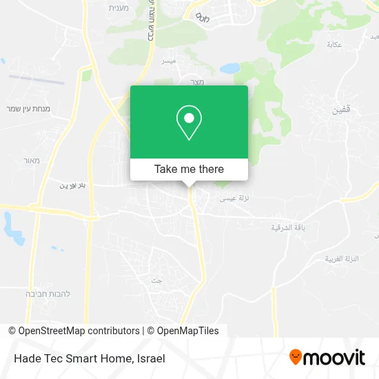 Hade Tec Smart Home map