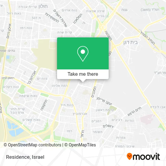 Residence map