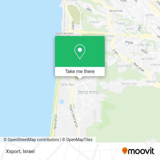 Xsport map