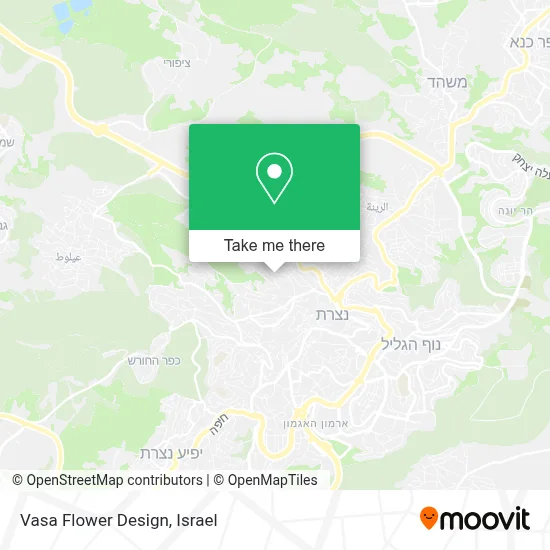 Vasa Flower Design map