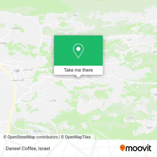 Daneel Coffee map