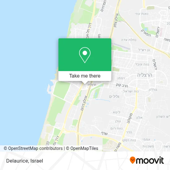 Delaurice map
