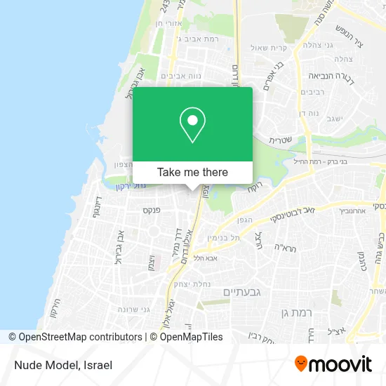 Nude Model map