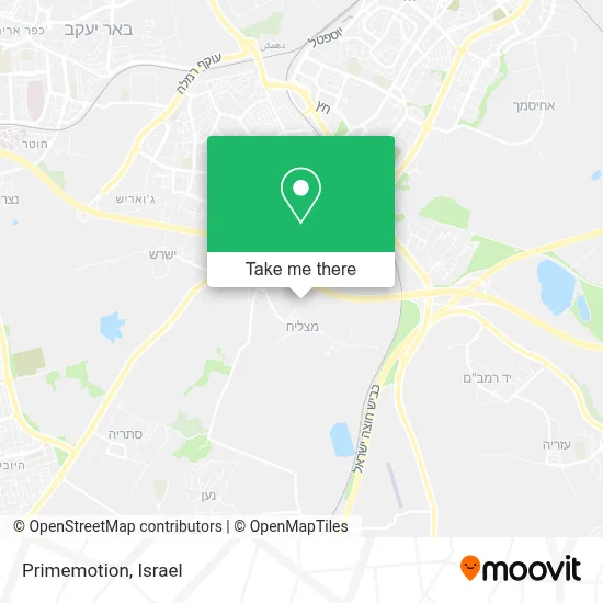 Primemotion map