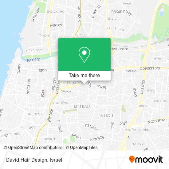 David Hair Design map