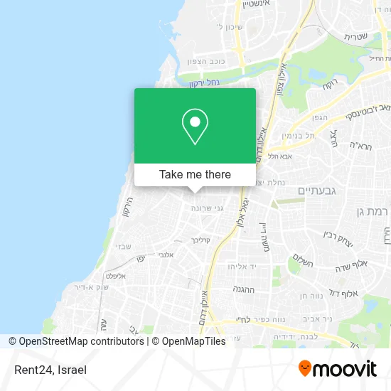 Rent24 map