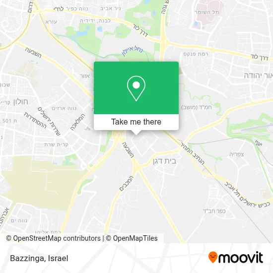 Bazzinga map