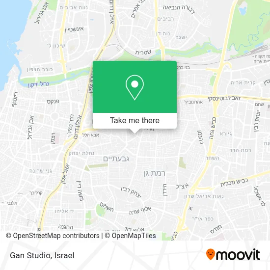 Gan Studio map