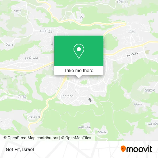Get Fit map