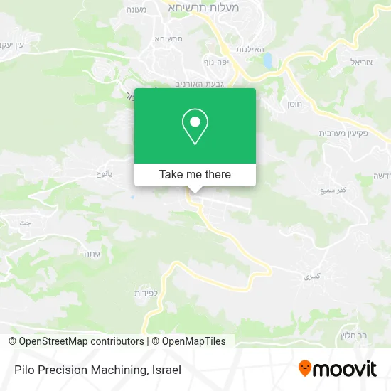 Pilo Precision Machining map