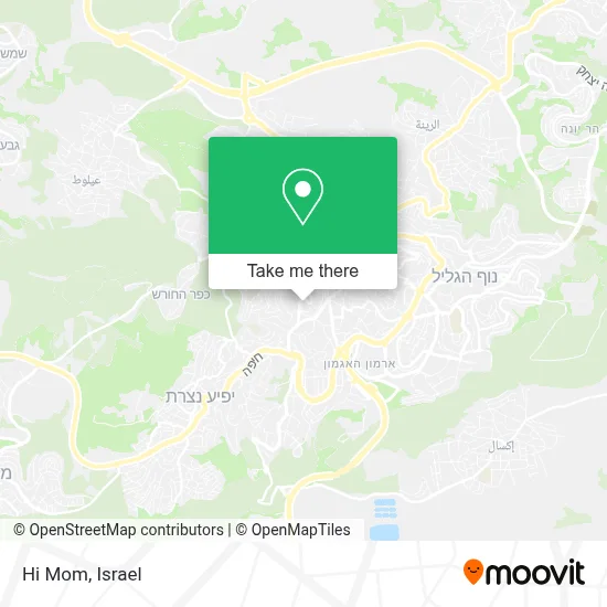 Hi Mom map