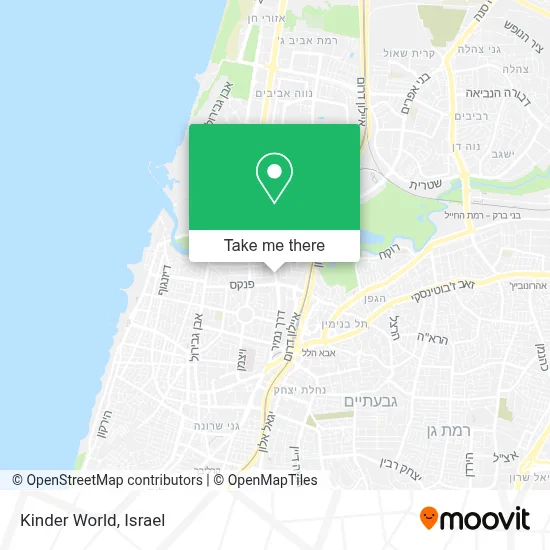 Kinder World map