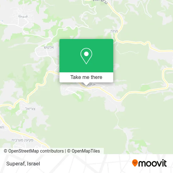 Superaf map