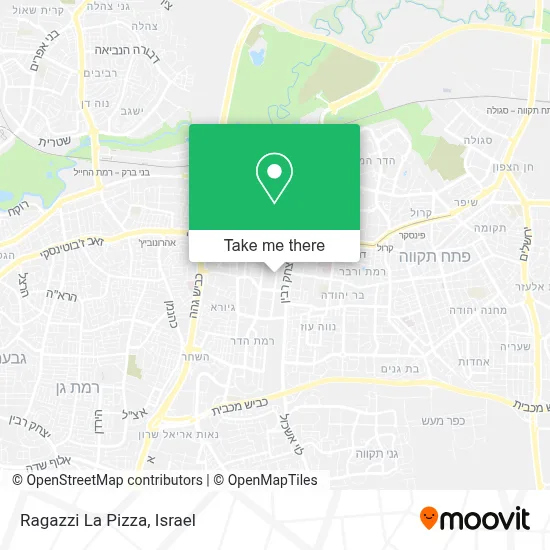 Ragazzi La Pizza map