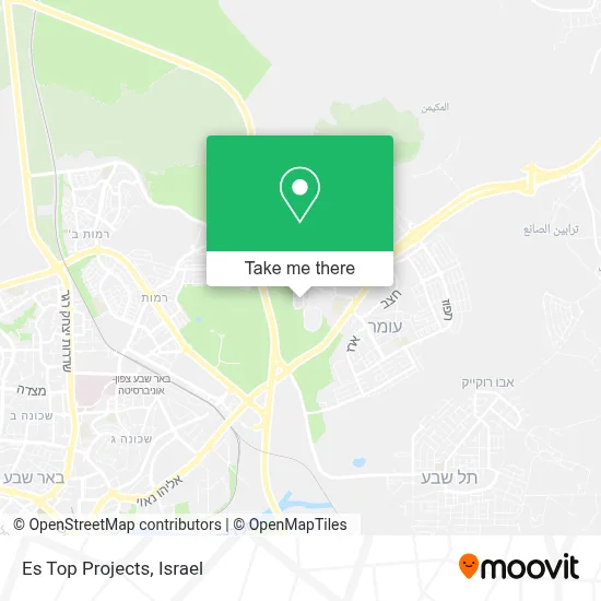 Es Top Projects map