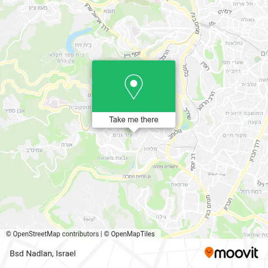 Bsd Nadlan map