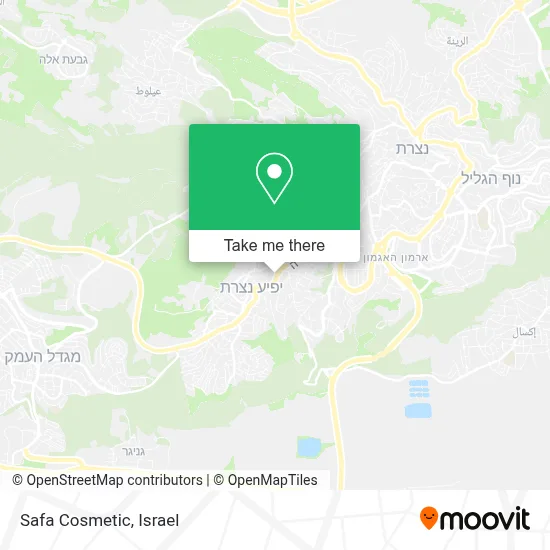 Safa Cosmetic map