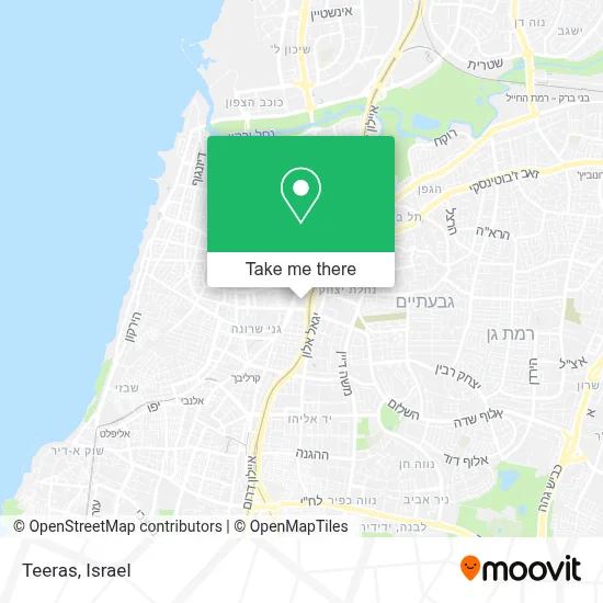 Teeras map