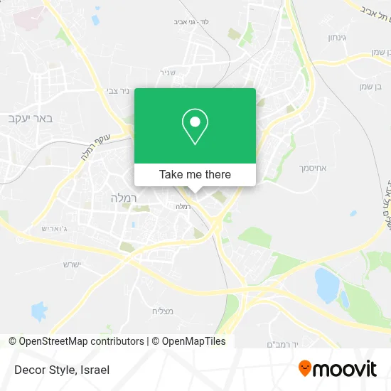 Decor Style map