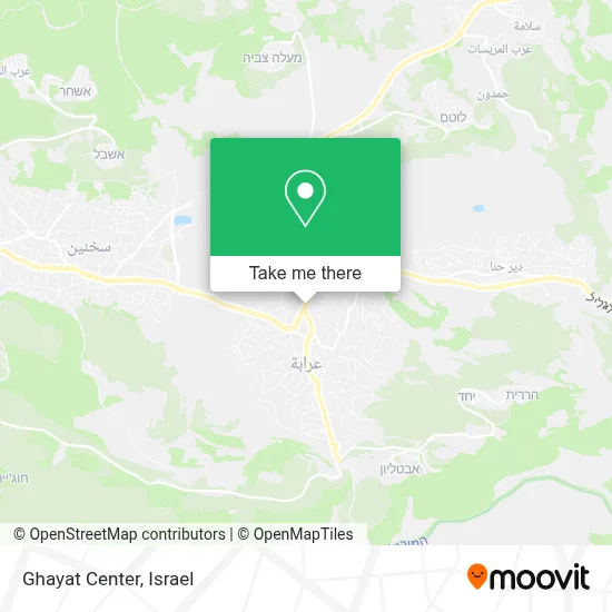 Ghayat Center map