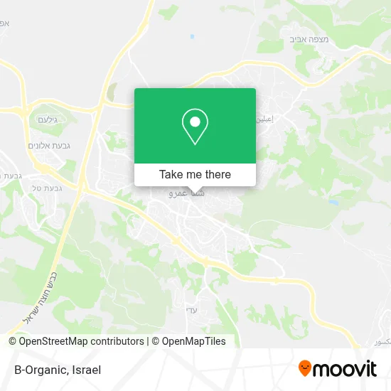 B-Organic map