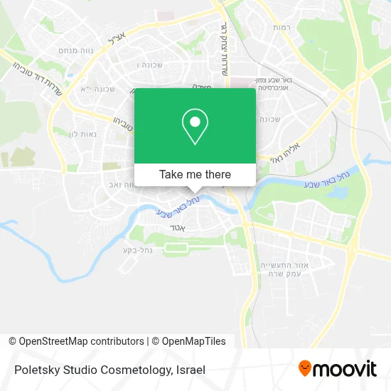 Poletsky Studio Cosmetology map