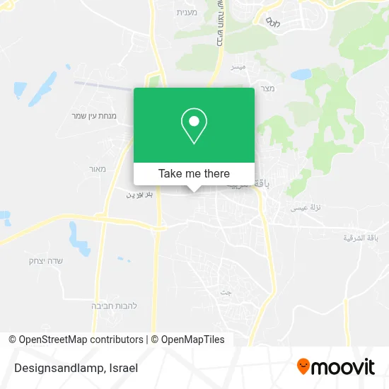 Designsandlamp map
