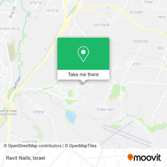 Ravit Nails map
