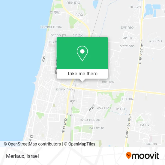 Merlaux map