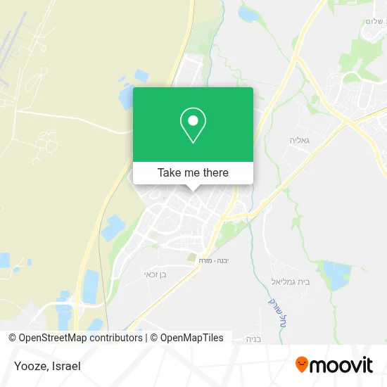 Yooze map