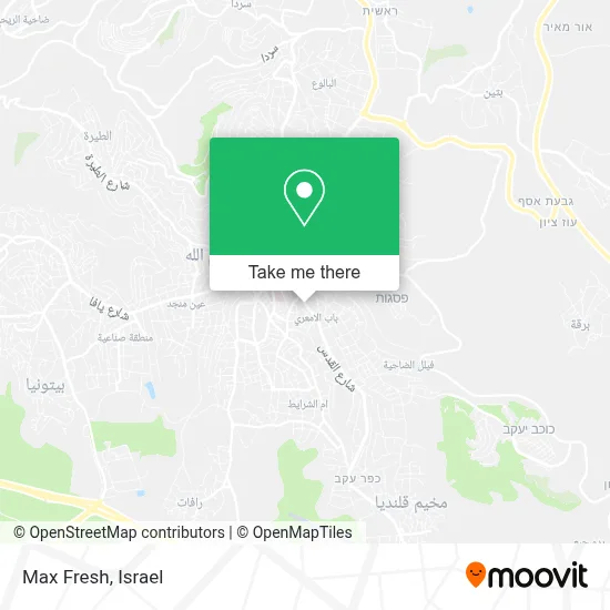 Max Fresh map