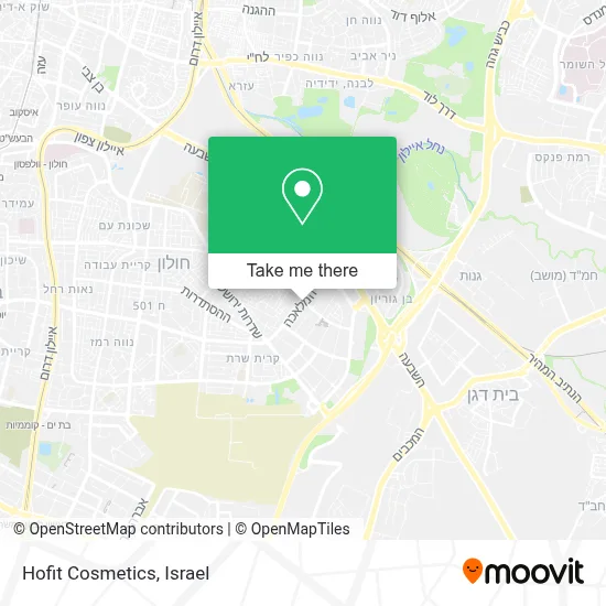 Hofit Cosmetics map
