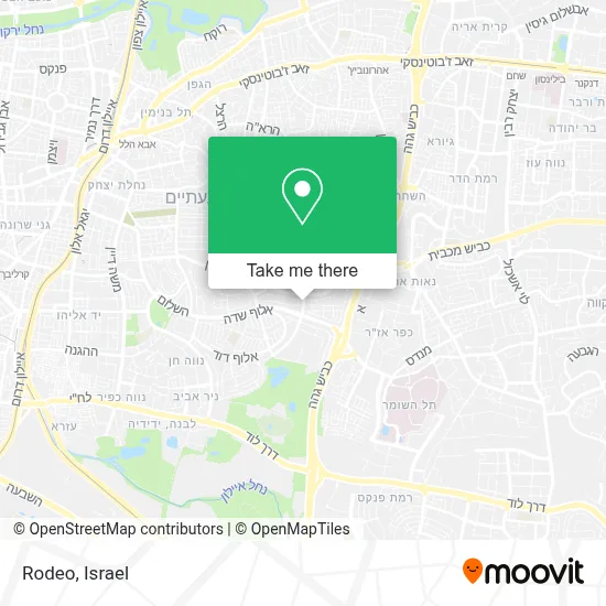 Rodeo map