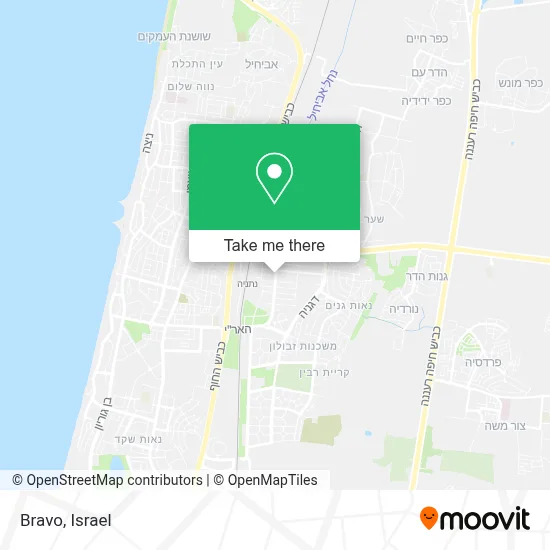 Bravo map