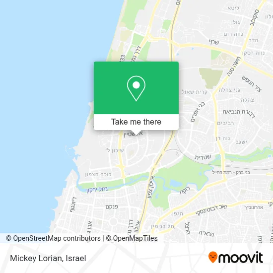 Mickey Lorian map