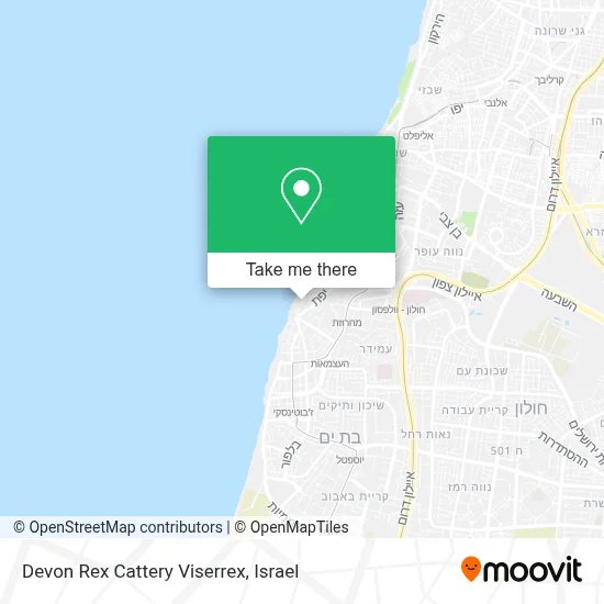 Devon Rex Cattery Viserrex map