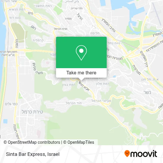 Sinta Bar Express map