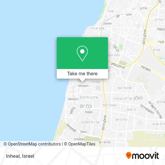 Inheal map