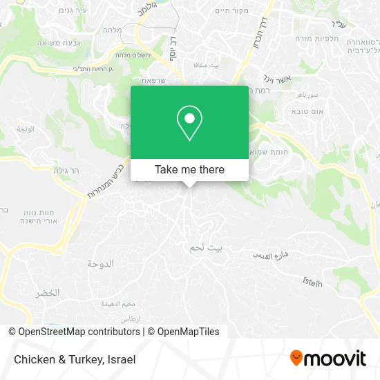 Chicken & Turkey map