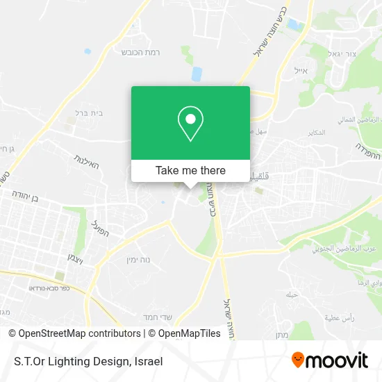 S.T.Or Lighting Design map