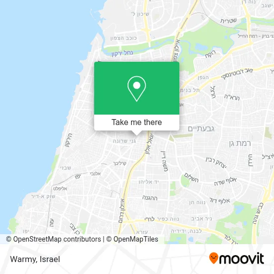 Warmy map