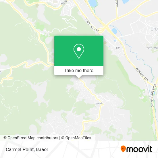 Carmel Point map