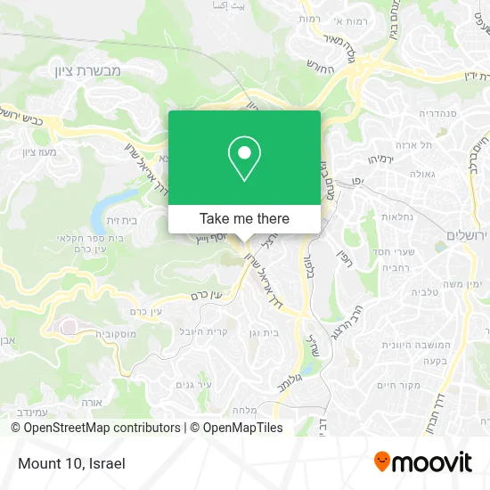 Mount 10 map